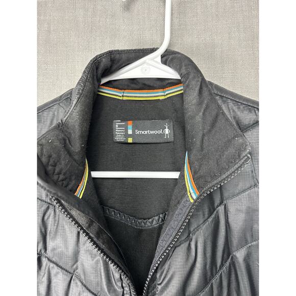 SmartWool Vest Womens Small Black Smartloft Phd Quilted Outdoors Hiking Camping - Picture 3 of 8